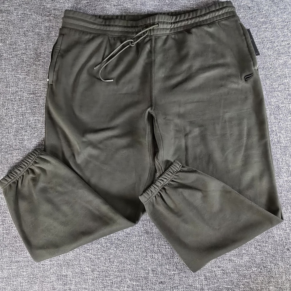 Fabletics Green Jogger Sweatpants Mens XL Fits 2X Drawstring Pockets New
